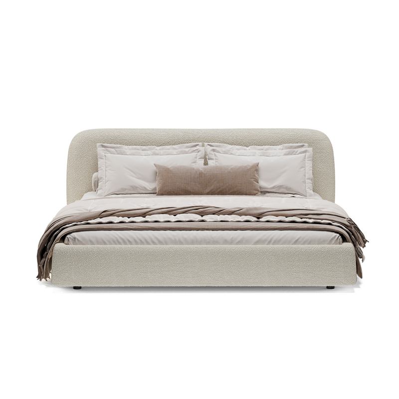 Кровать Лагом букле buckle white 1.4x2.0