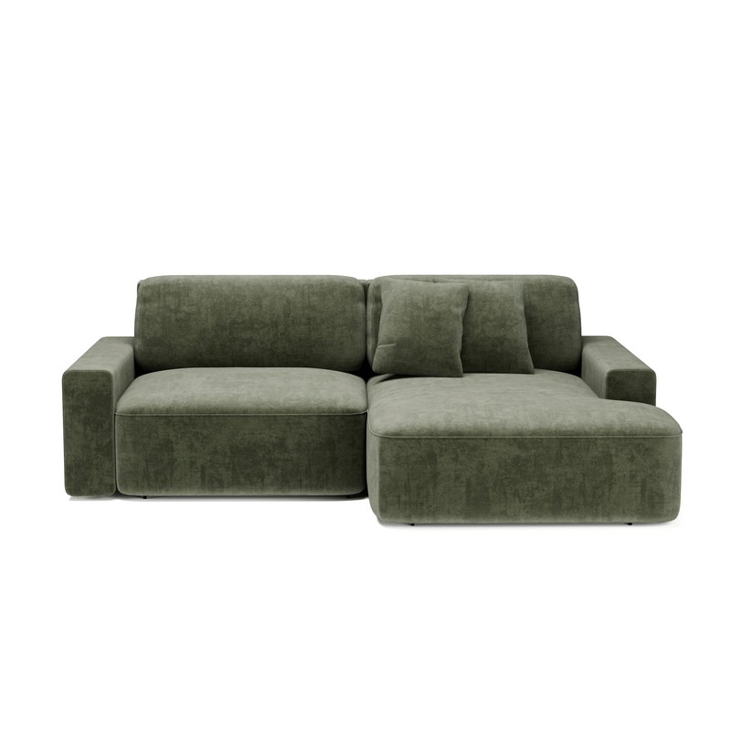 Комо двухмодульный угловой с подлокотниками sharli 6 Green Grass